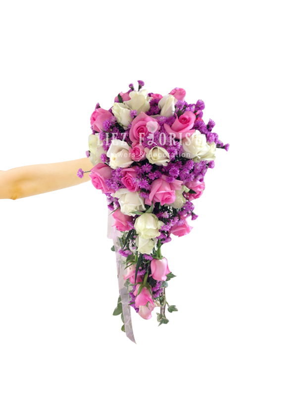 Hand Bouquet Pernikahan (Kode : BN 02)